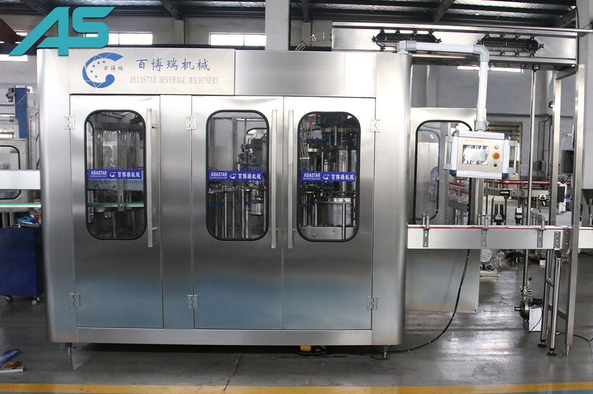 黑龍江PET瓶含氣飲料灌裝機(jī)
